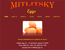 Tablet Screenshot of mitlitskyeggs.com